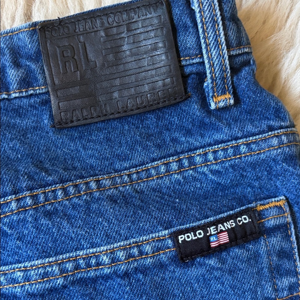 Polo Ralph Lauren Classic Blue Boyfriend Jeans - Picture 7 of 7
